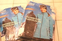 Damen Snowboard-Fleecejacke, Gr.XS, Neu
