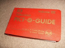 New listing
Rca Television Pict-O-Guide Book - Volume Iii 1952