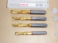 4x VHM Hochleistungs- Bohrer  Ø9,3- 12,2  HOLEX  Neu!