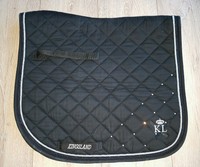 KINGSLAND Dressur Schabracke Minnie DL schwarz Strass wNEU