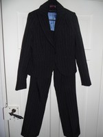 Damen Nadelstreifen Anzug Gr. 36