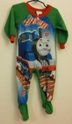 Boy's Thomas & Friends 18 Month One Piece Footed Pajamas ~ Good Condition! 
