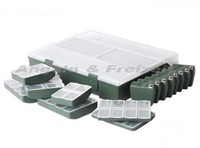 Chub Smart Box Complete Smartbox Karpfenbox inklusive 15 Zubehör Boxen CSB010