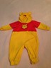 DISNEY WINNIE THE POOH HOODED ONE PIECE INFANT OUTFIT WITH EARS 18M