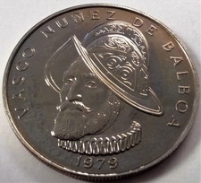 1979 Panama 1 Balboa Coin Scarce Date
