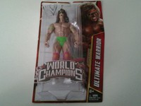 WWE Mattel Basic World Champions The Ultimate Warrior (green) Neu und OVP