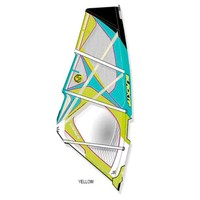 2014 Simmer Blacktip 5,6 Yellow Sideshore Wave Segel Sail voile vela klaas voget