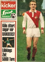 Kicker-Titelseite Hannes Löhr (1. FC Köln) 1969