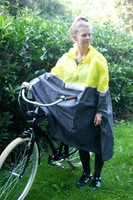 Fahrrad Regencape Regenjacke Gelb Unisex NEU!!!