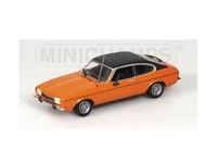 FORD CAPRI II FLAMM ORANGE METALLIC 400081204 new Minichamps 1/43