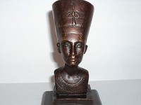 Skulptur" NOFRETETE " aus Bronze! NEU & OVP # 19