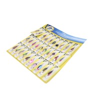 30 Spinner Set Angelzubehör Angelset Angeln Blinker Spoon Fishing Tackele Haken