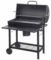 (3454) Smoker Grill BBQ GRILLWAGEN Holzkohle Grill NEU  Standgrill + Ablagen NEU