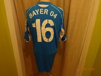 Bayer 04 Leverkusen Adidas Formotion Matchworn Trikot 2005/06 + Nr.16 Gr.L