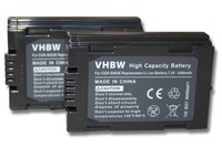 2x TOP KAMERA AKKU BATTERIE 1200mAh für PANASONIC Lumix CGR-S602 / CGR-S602E