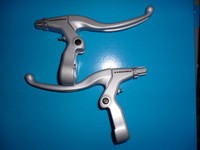 1 Satz  V-Brake Bremshebel Alu silber Promax