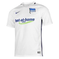 Nike Hertha BSC Berlin Authentic Fußball Away Trikot 15/16 weiß Gr. S-XXL