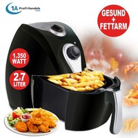 HEISSLUFT FRITTEUSE FRITEUSE HEISSLUFTFRITEUSE AIRFRYER FRITÖSE HEIßLUFTTOFEN