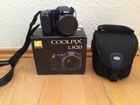 Nikon COOLPIX L820 16,0 MP Digitalkamera - Blau