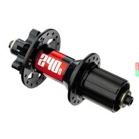 DT Swiss HR Nabe 240s Scheibenbremse/Disc IS 6 Loch o Schnellspanner schwarz/rot