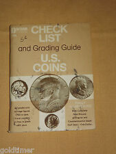 Vintage 1973 Dafran House Check List & Grading Guide Us Coins Book