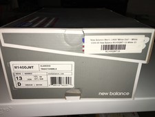 Brand new NEW BALANCE 1400 white out mens sneakers size 13 made in the USA