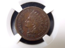 1877 Indian Head Cent 1c Ngc Xf45 Penny East Coast Coin & Collectables, Inc.