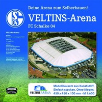 FC Schalke 04 Stadion Veltins Arena Stadionbausatz zum Selberbauen Fanartikel