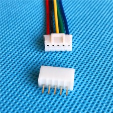 50 SETs PH 2.0mm Pitch 5 Pin Female Connector with 26AWG Leads Cable