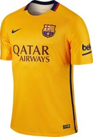 Nike Trikot FC Barcelona 2015/2016 gelb - away kit FCB Barca yellow size M