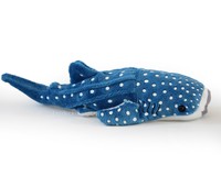 Stofftier Walhai, Hai, Plüschtier, Kuscheltier, Plüsch (Länge ca. 26cm)