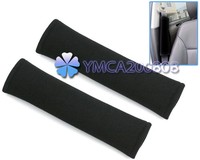 2X Gurtpolster Gurtschoner Sicherheitsgurt Gurte Gurtschutz Schwarz Polster