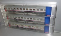 Roco H0 64683/64684/64685 _ 3x SNCB Memling Eurofima Schnellzug Personenwagen
