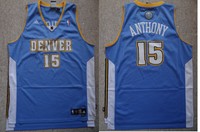 NBA Basketball Trikot/Jersey Swingman DENVER NUGGETS Carmello Anthony #15 blau