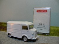 1/87 Wiking Citroen HY Verkaufswagen grau 0262 02