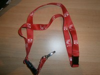 Schlüsselband Lanyard Istaf rot