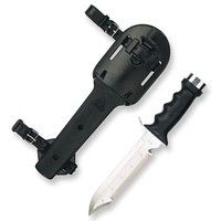 Grosses Tauchermesser Cressi Orca - sehr stabil mit Messerbänder