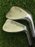 DUNLOP MAXFLI Roberto De Vincenzo  Shaft PW&SW RARE SET OF WEDGES