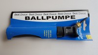 Ballpumpe mit Doppelpumpfunktion Doppelhub Pumpe Fußball Luftpumpe Größe 21 cm