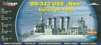 Mirage Hobby 40604 DD 343 USS Noa - April 1940 - 1:400