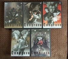 Dvd lot of Gungrave Volume 1-5 Japanese Animated series