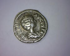 Julia Domna Denarius silver roman empire coin 200Ad