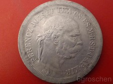 Hungary 1900 K.B. Medallic, Struck 5 Korona Ferencz Jozsef
