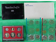 1980 Proof and Uncirculated Annual Us Mint Coin Sets Pds 19 Coins
