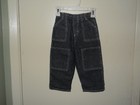 OSHGOSH B'GOSH Todddler Boys Jeans Size 18 Months Black/GrayWash Lined NWT