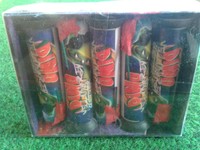 Feuerwerk Dino Power 5 Fontänen mit Glitter in gelb und rot !!!