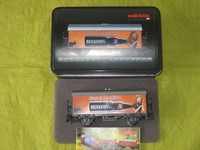 Märklin H0 Sonderserie Bierwagen Brinkhoffs "black is beautiful" in Belchedose 