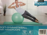 Gymnastikball Fitnessball Sitzball Yogaball Sportball inkl Pumpe 65 cm  Grün