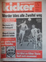 KICKER 15 - 18.2. 1988 Dortmund-Bochum 1:2 Bremen-Schalke 5:0 Olympia Calgary