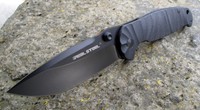 2016 Real Steel H6 Groove Plus All Black Individual 14C28N Sandvik Stahl 60°